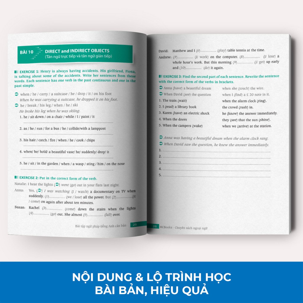 Sách Bài Tập Ngữ Pháp Tiếng Anh Căn Bản Tái bản MCFO8709