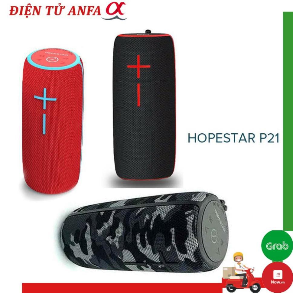 Loa Bluetooth mini HopeStar P21 TWS kết nối cùng lúc 2 loa - chống nước tiêu chuẩn IPX6, Bh 6 tháng , chính hãng