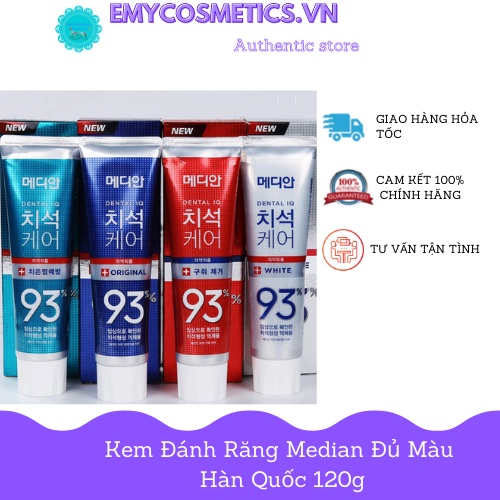Kem Đánh Răng Median Hàn Quốc 120g