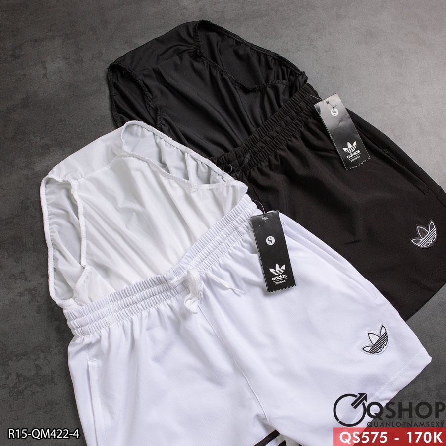 Quần short chạy bộ thể thao form ngắn QHSOP QS575