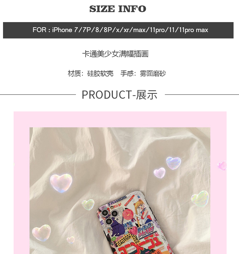 Ốp Điện Thoại Mềm Hình Cô Gái Cho Iphone 12 Pro Max Xs / 11 Apple 8plus 7p / Se Xr Iphone12 | BigBuy360 - bigbuy360.vn