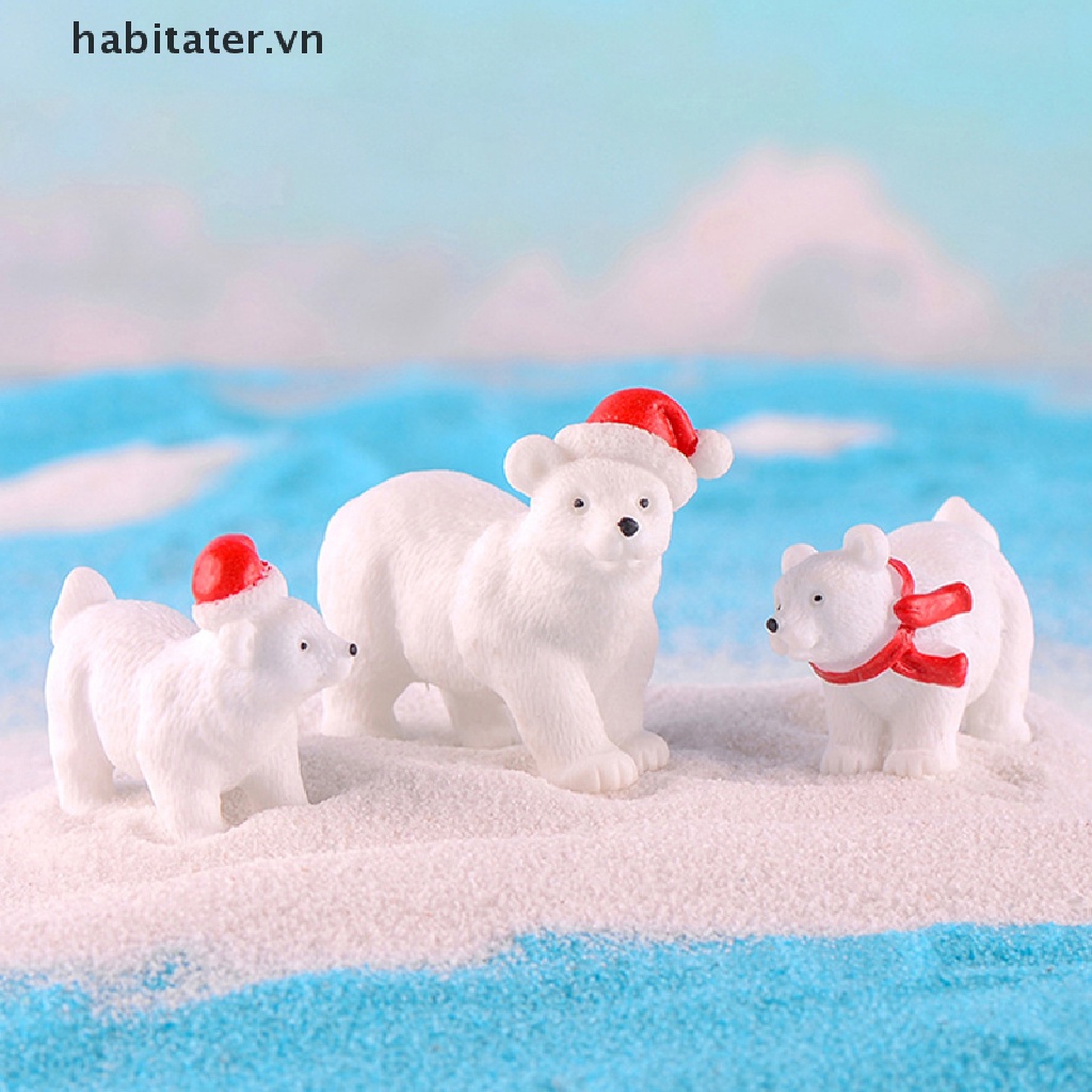 Mô Hình Gấu Bắc Cực Trang Trí Sân Vườn