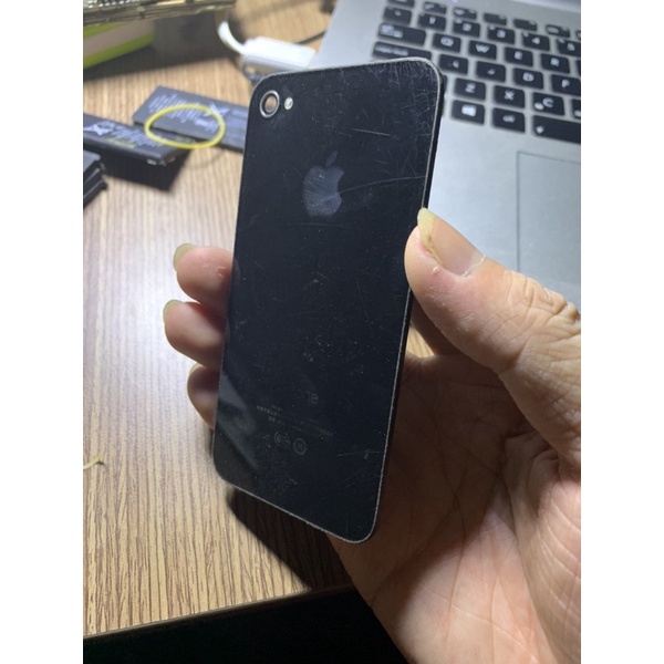 Nắp lưng iphone 4 tháo máy màu đen | BigBuy360 - bigbuy360.vn