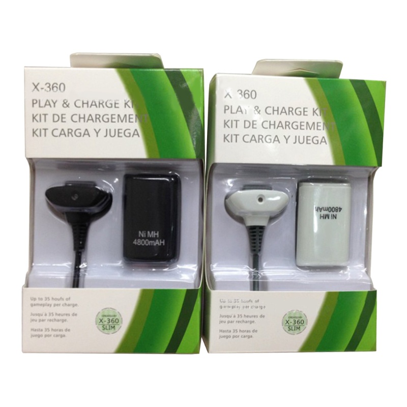 Dụng cụ sạc pin 4800mAh cho tay cầm chơi game Xbox360