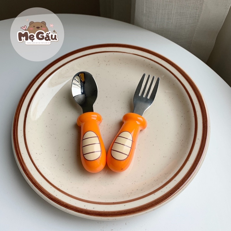 Set thìa nĩa cho bé ăn dặm