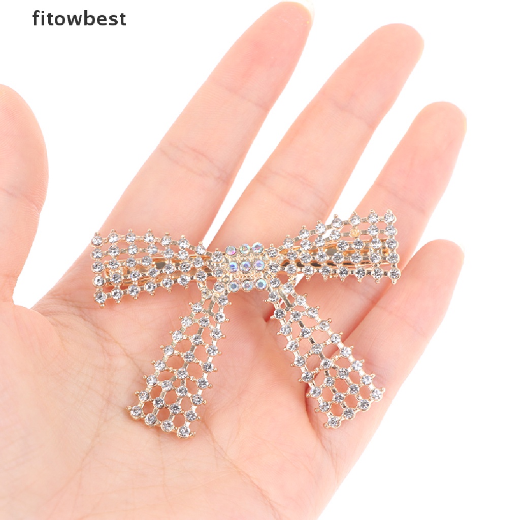 Set 5 kẹp tóc GJCUTE đính đá thời trang cho nữ