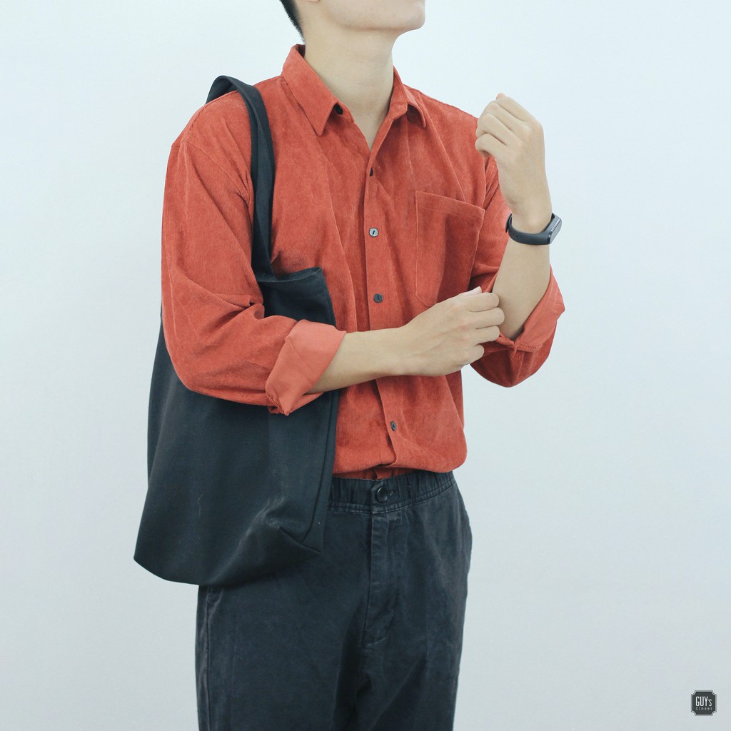 [HÀNG THIẾT KẾ] Sơ mi tăm dài tay unisex GUY's Closet, Dáng suông năng động, Nhiều màu | BigBuy360 - bigbuy360.vn