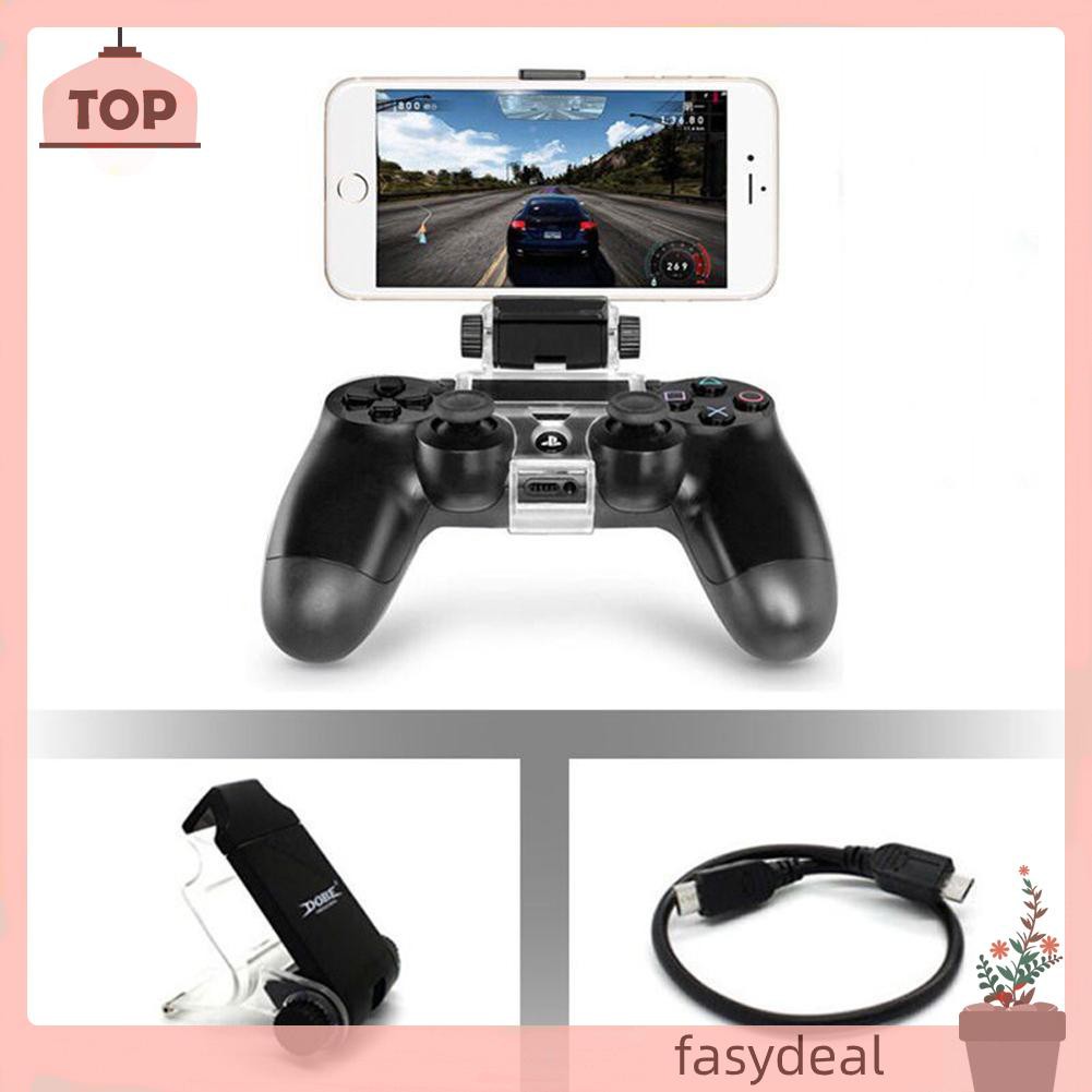 (Fas) Tay Cầm Chơi Game Kẹp Điện Thoại Cho Ps4