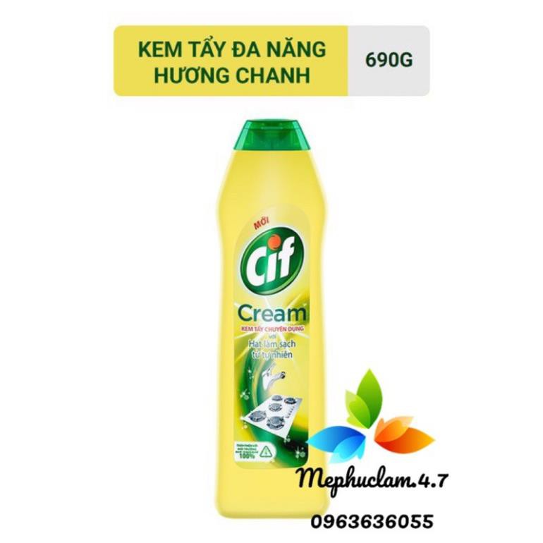 ( Chính hãng) Kem tẩy đa năng Cif siêu sạch