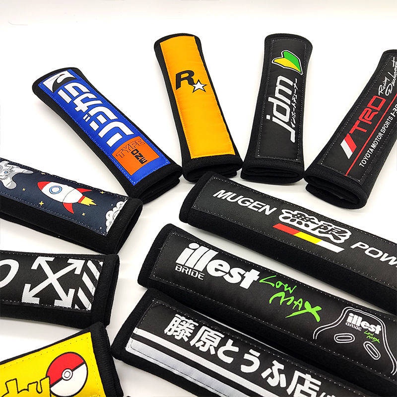 Miếng đệm dây an toàn dày dặn JDM BQP4 dùng cho trẻ em trên xe ô tô