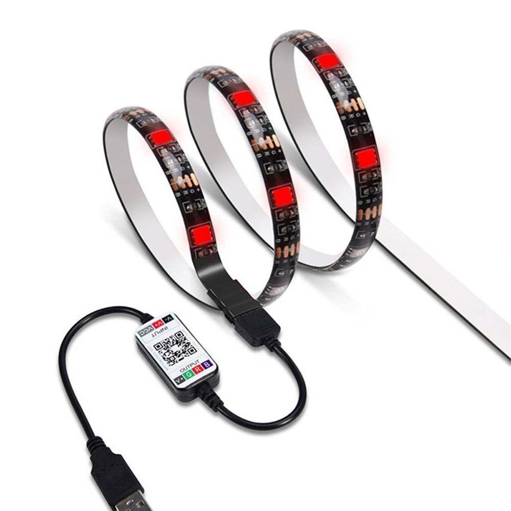 BORAG Dây Đèn Led Nhiều Màu Sắc Kết Nối Bluetooth Trang Trí Phông Nền TV