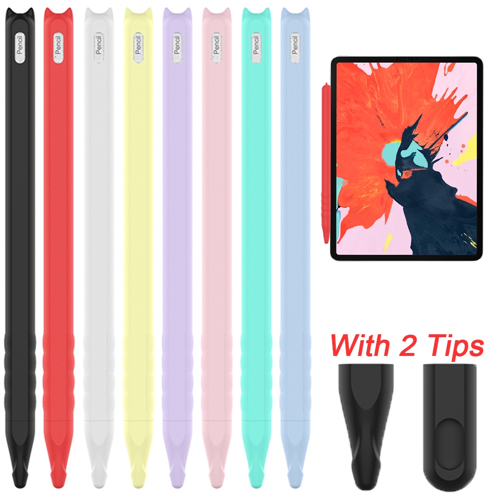 Vỏ bọc silicon chống bụi cho bút cảm ứng Apple Pencil 2 iPad Pro
