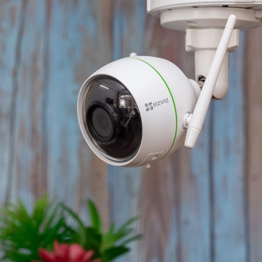 Camera IP WIFI Ngoài Trời EZVIZ C3WN 2MP - C3N 2MP Full HD - Ghi Hình Màu Ban Đêm - Báo Động Đèn Thông.