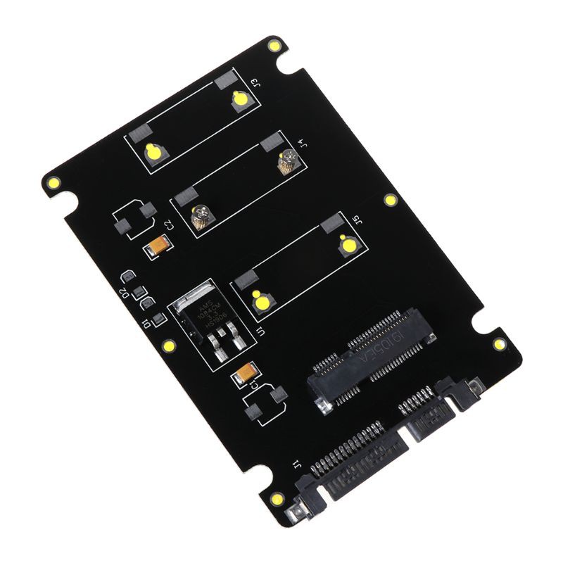 Thẻ Chuyển Đổi Mini Pcie Msata Ssd Sang 2.5 "Sata3 Bằng Hợp Kim Nhôm | BigBuy360 - bigbuy360.vn