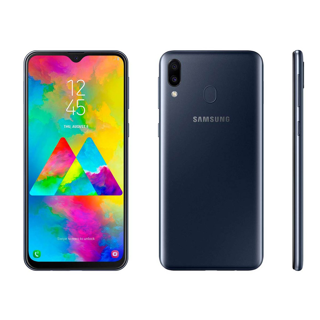 Điện thoại SAMSUNG M20 ram 3gb rom 32gb, chiến game mượt, màn ình to, mới 99, bh 06 tháng