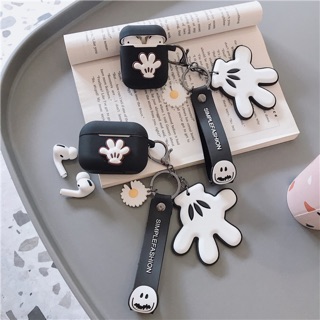 Case airpod 1/2 Pro kèm móc phụ kiện G-Dragon