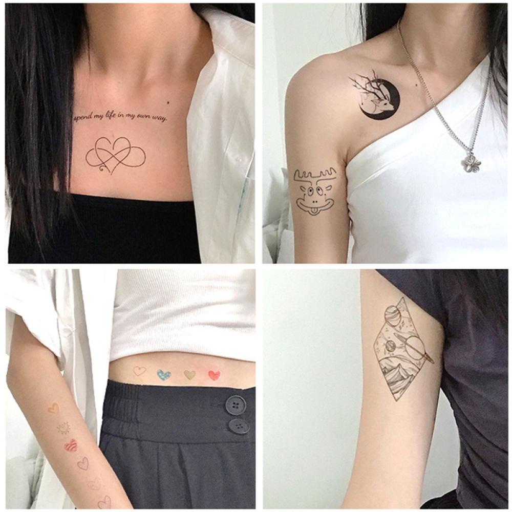 Hình Xăm Dán Tạm Thời Họa Tiết Hoạt Hình Dễ Thương Chống Thấm Nước G9R1 Cho Bé