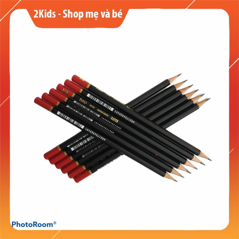 Bút chì Graphite Pencil U248 lục giác loại 2B cao cấp