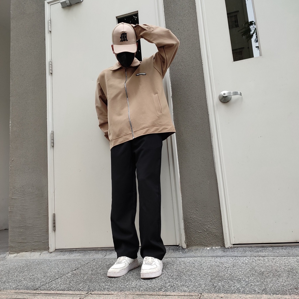 Áo khoác nam Khaki Work Jacket THEBROTHERS - chất dày dặn nhiều màu Form rộng unisex