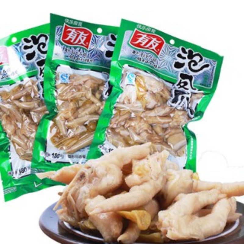 Chân gà cay YU YU❤️FREESHIP❤️ Siêu Ngon 180g | BigBuy360 - bigbuy360.vn