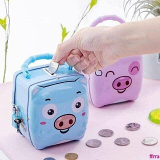 Két sắt mini hình heo cute
