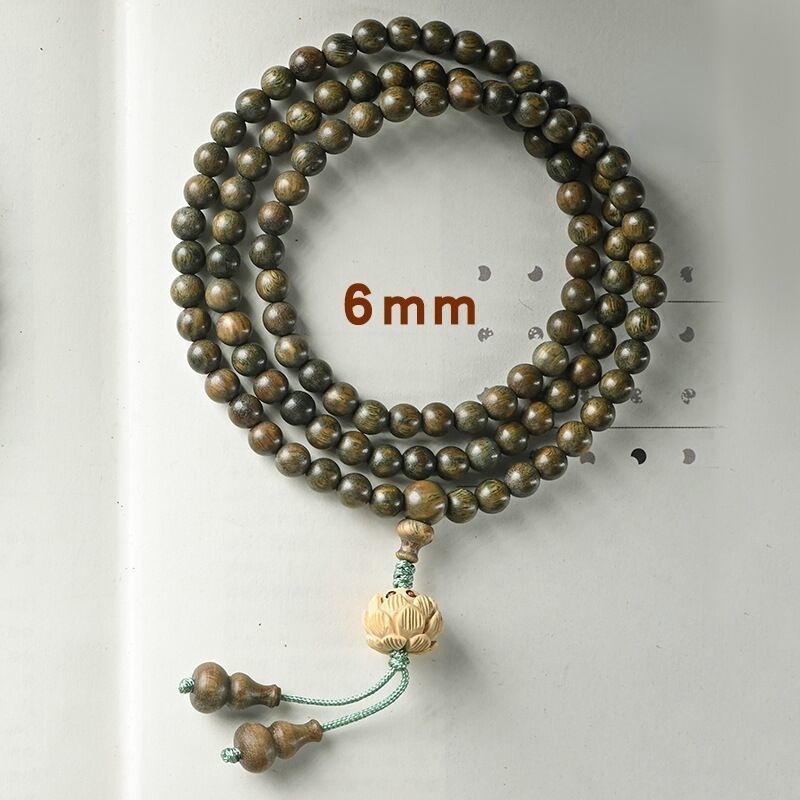 Vòng tay chuỗi 108 hạt gỗ đàn hương