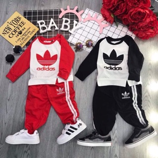 Bộ nỉ adidas cho bé trai/ gái
