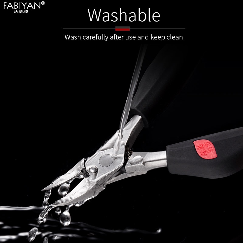 Kìm cắt móng tay bằng thép không gỉ cho móng chân dày và mọc ngược FABIYAN