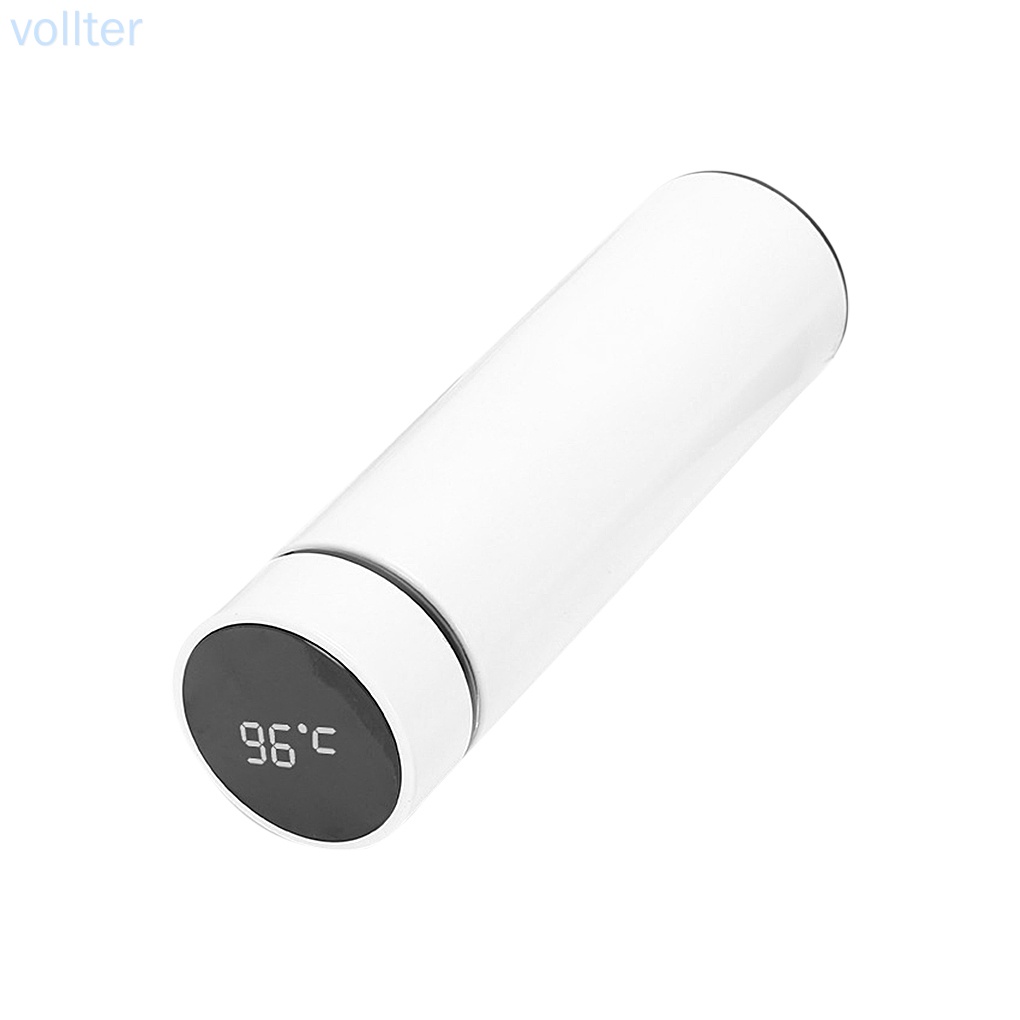 Bình Nước Giữ Nhiệt 500ml Bằng Thép Không Gỉ 304 Màn Hình Led Kỹ Thuật Số
