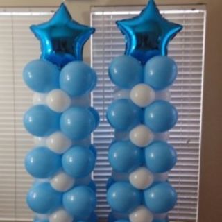 Set trụ bong bóng phụ kiện trang trí tiệc cưới sinh nhật thôi nôi mừng thọ trọn bộ giá rẻ