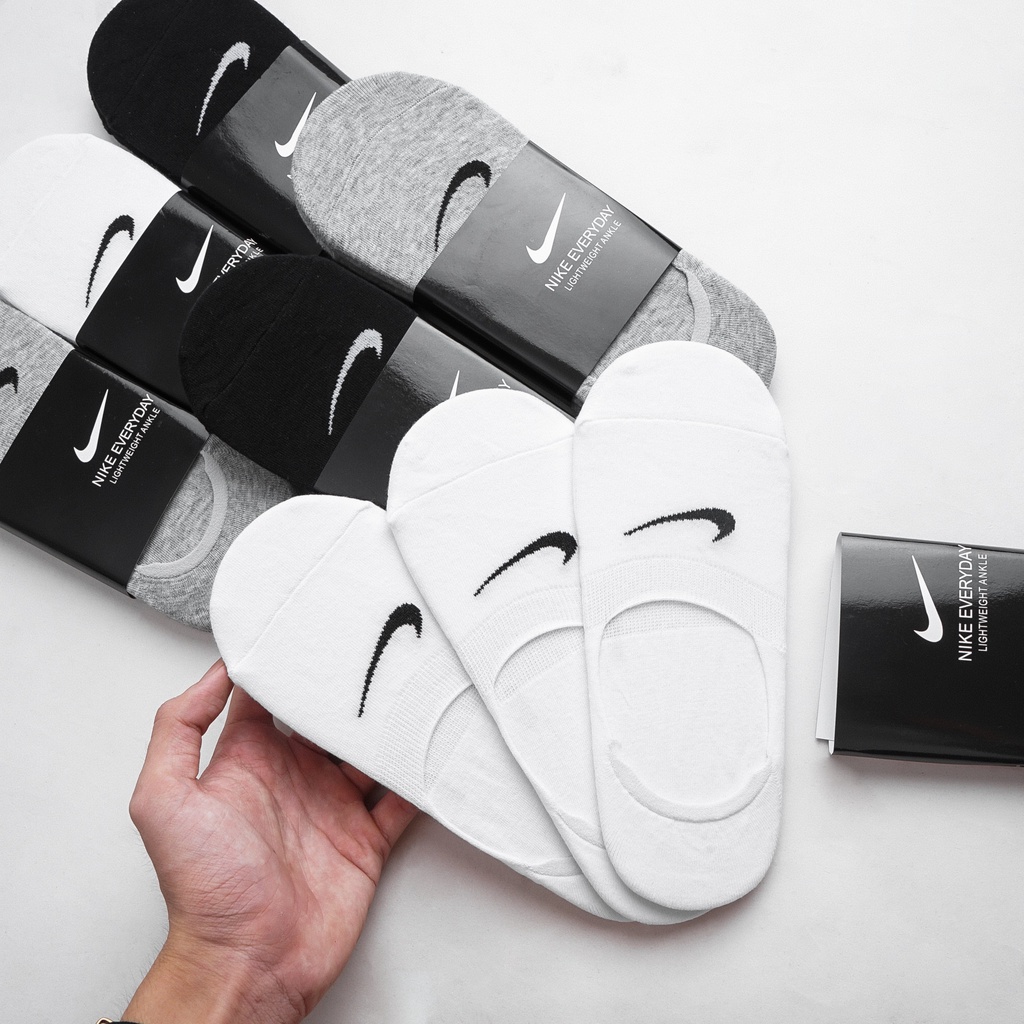 1 Đôi Tất Vớ hài Nam Nữ 𝐍𝐢𝐤𝐞 có đệm silicone, Vớ tàng hình