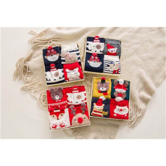 Combo tất Noel