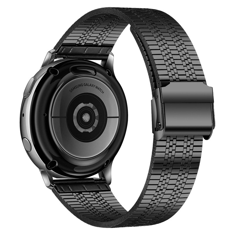 Dây Đeo Inox 20mm 22mm Sang Trọng Cho Garmin Vivomove 3 Luxe Hr Fenix Chronos Vivoactive 4 3