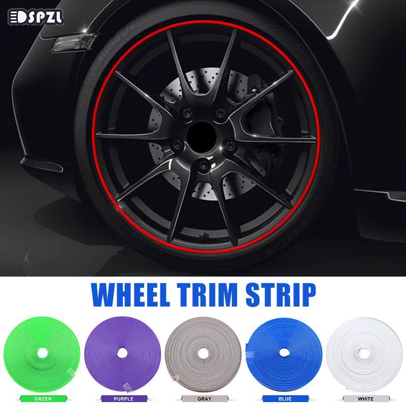 Cuộn Dây Cao Su Bọc Bảo Vệ Vành Bánh Xe Hơi 8m