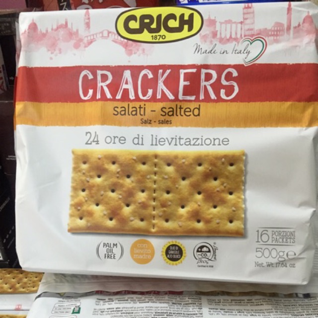 Bánh Lạt Crackers Crich