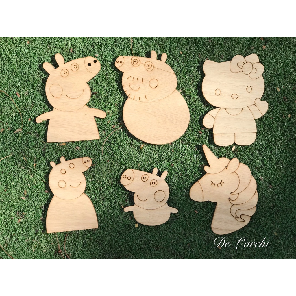 Bộ tô màu cho bé bằng gỗ theo chủ đề