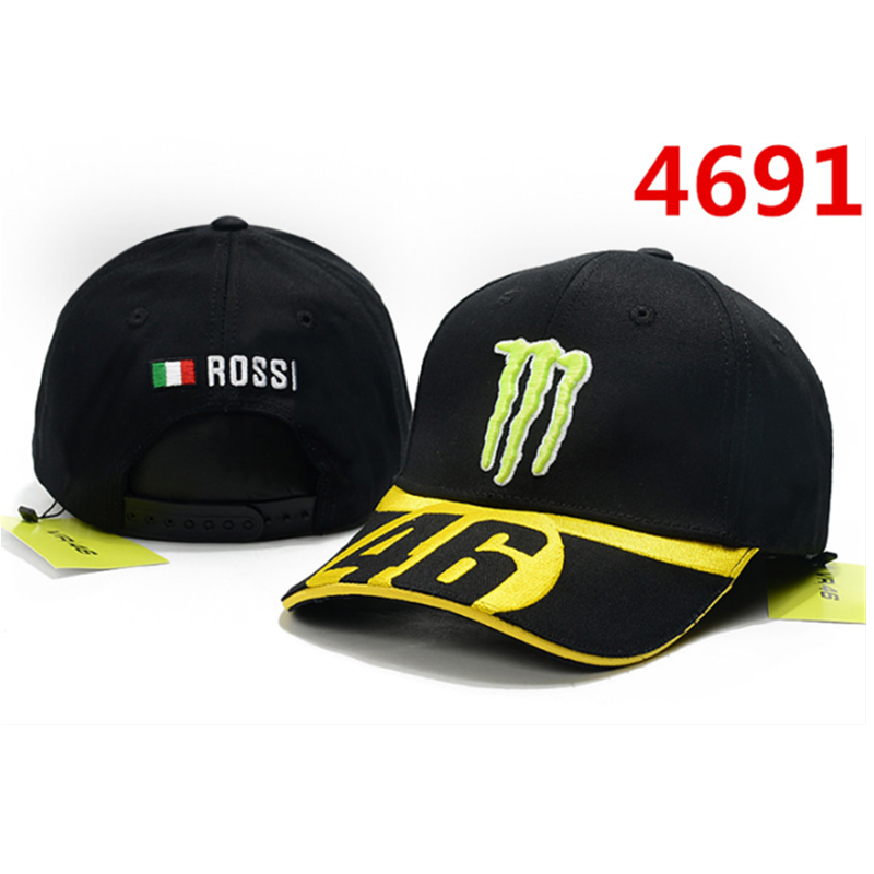 Mũ Lưỡi Trai Thể Thao In Chữ Monster Energy Vr46 Thời Trang