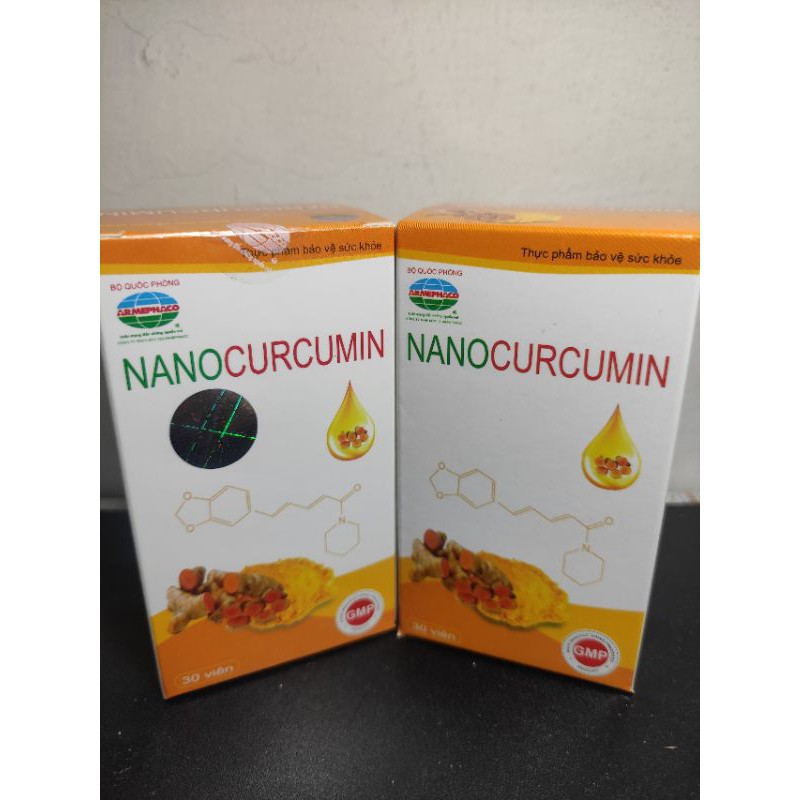 Nano Curcumin Lọ 30v - Bộ Quốc Phòng Sản Xuất