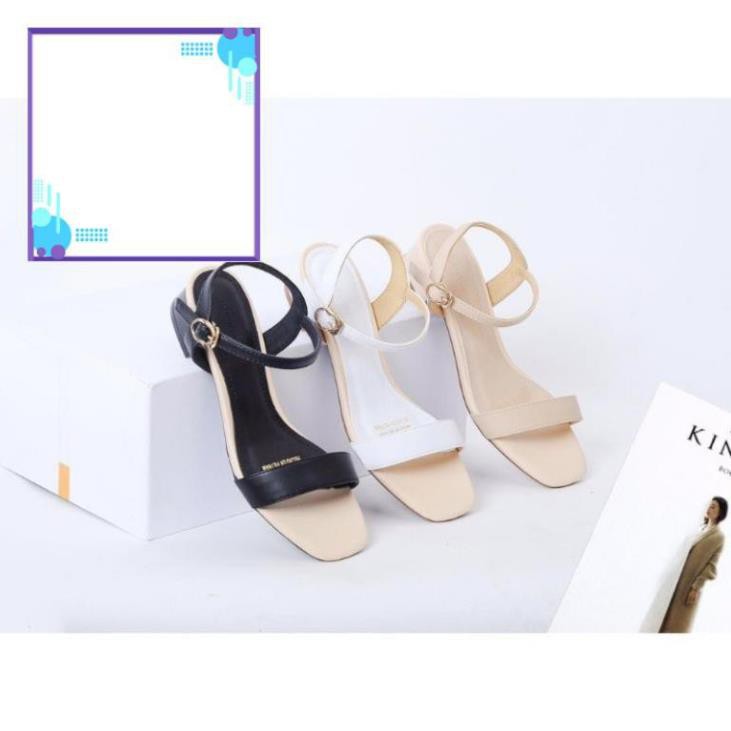 Giày sandal bảng ngan cao 3cm size lớn 40 41 42 43 -daothikieuhao duongnoi.12