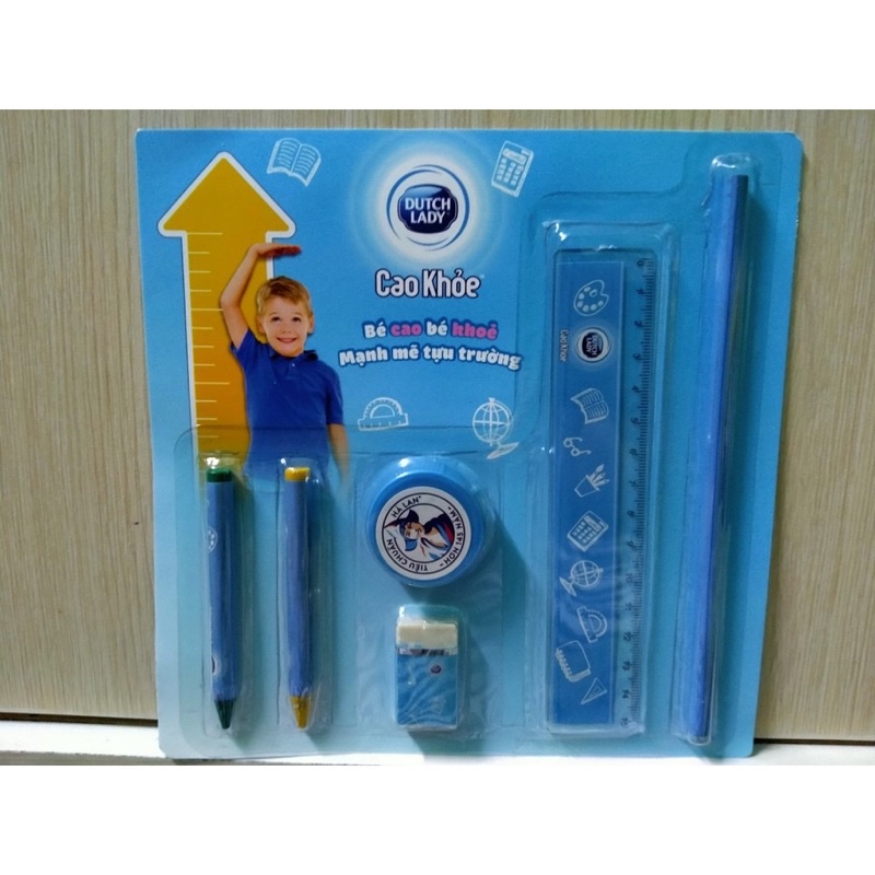 Bộ dụng cụ học tập Cao khoẻ 6 món cho bé.