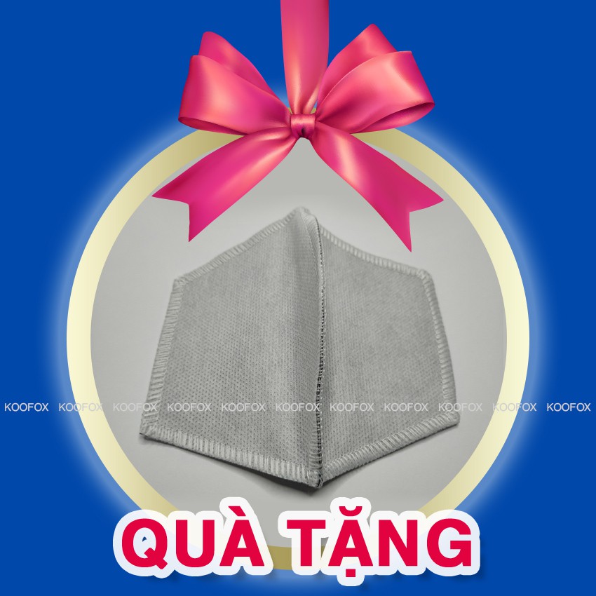 [KHÁNG KHUẨN] Khẩu Trang Vải Than Hoạt Tính Cao Cấp BEST® Ngăn ngừa bụi bẩn, cản gió, khử mùi, ngừa độc - koofox