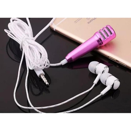 Mic mini 🤗 Giao hàng hỏa tốc 🤗 Tai nghe đa năng có micro mini hát karaoke cao cấp