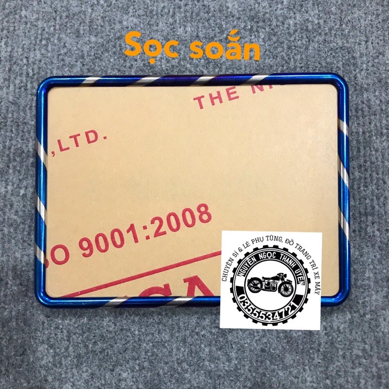 KHUNG BẢN SỐ XE MÁY KIỂU TITAN