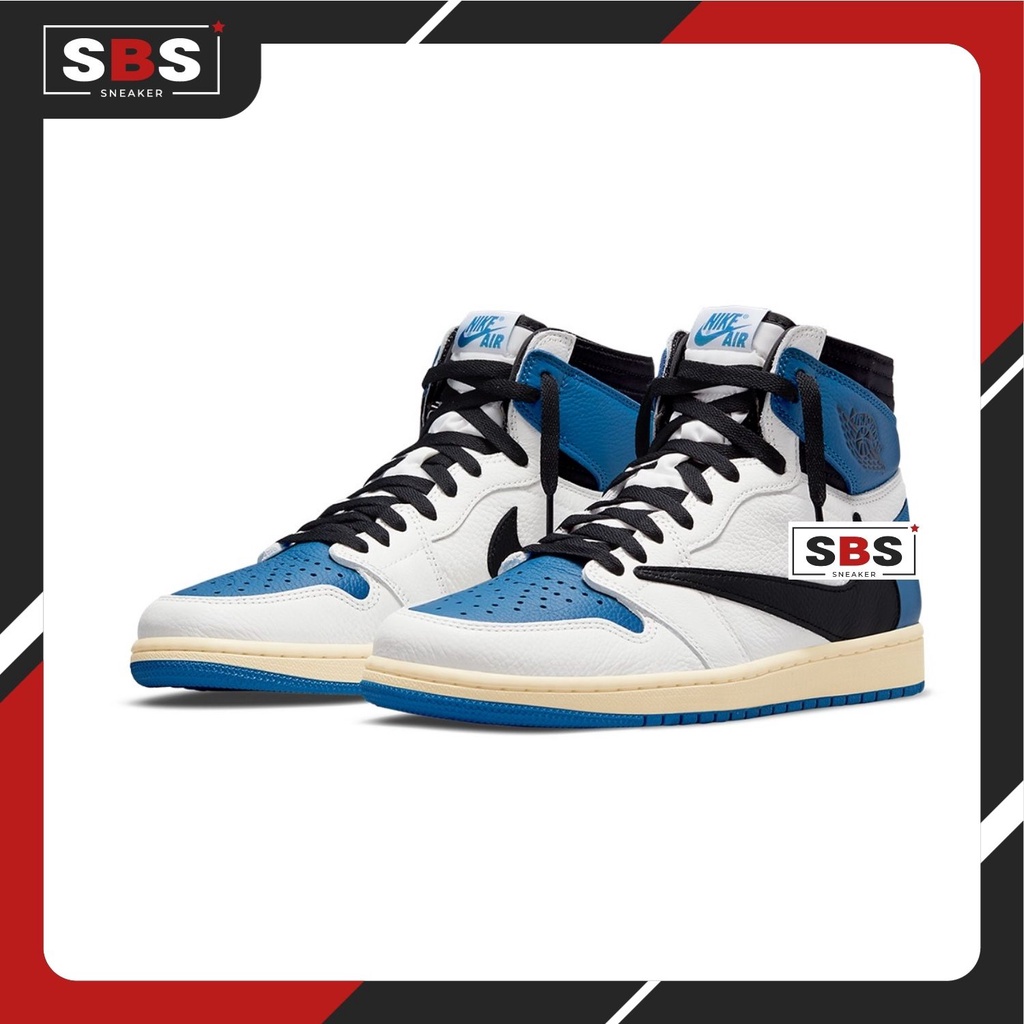 Giày thể thao Sneakers Jordan 1 Travis Scott Fragment - SBS Sneaker - Giày thể thao cao cổ nam nữ