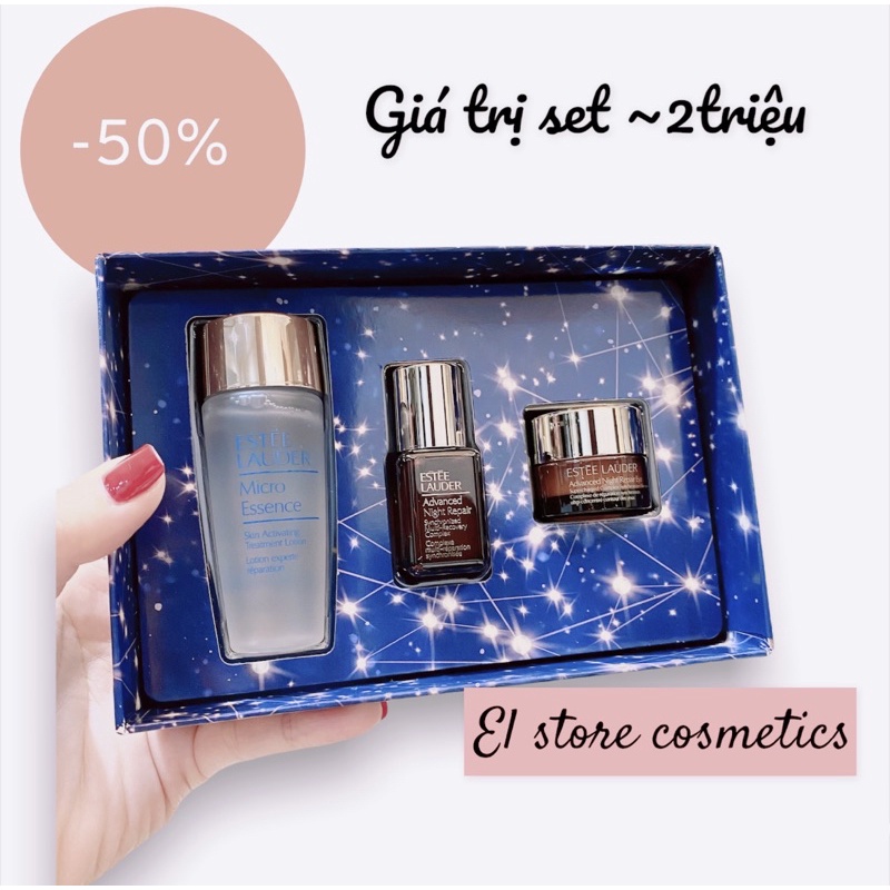[BILL US - EL STORE] Set Estee lauder Advanced Night Repair Essentials [ Dưỡng ẩm +chống lão hóa]