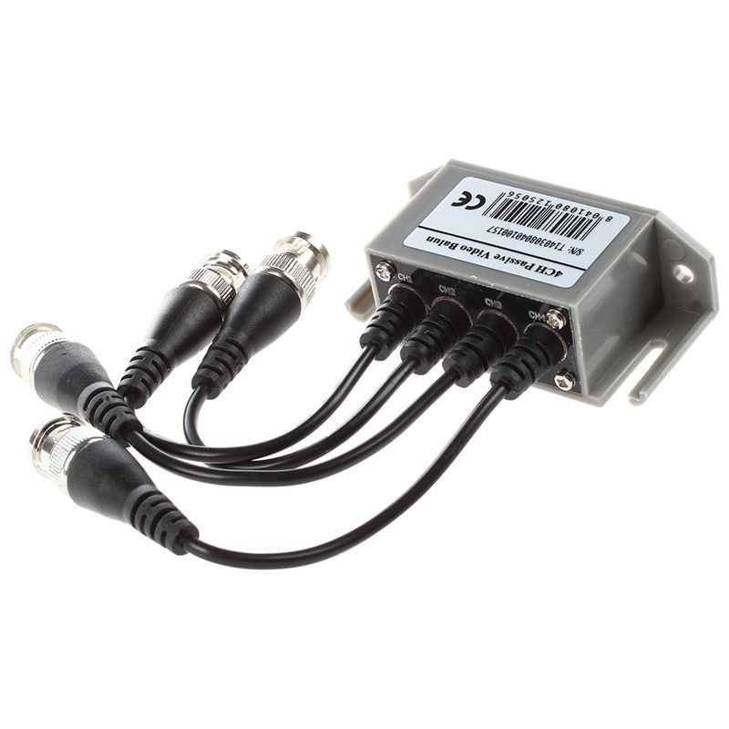 Bộ chuyển đổi video BNC UTP CAT5 4 kênh cho camera giám sát CCTV