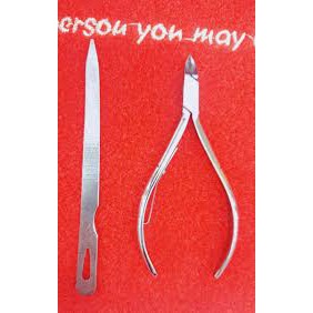 Kềm loại bỏ da - kềm cắt da inox 304 - dụng cụ làm móng
