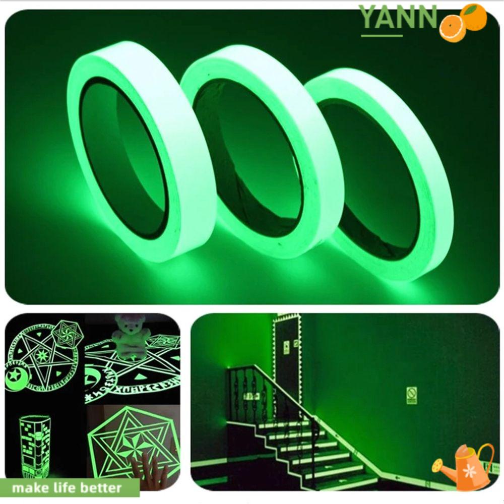 Băng Keo Màu Xanh Lá Dạ Quang 3m Nhiều Kích Cỡ