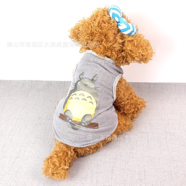 ÁO BA LỖ VẢI LƯỚI SIÊU MÁT MẺ CHO THÚ CƯNG