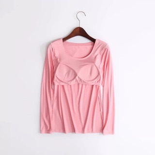 Áo cotton nữ kèm bra